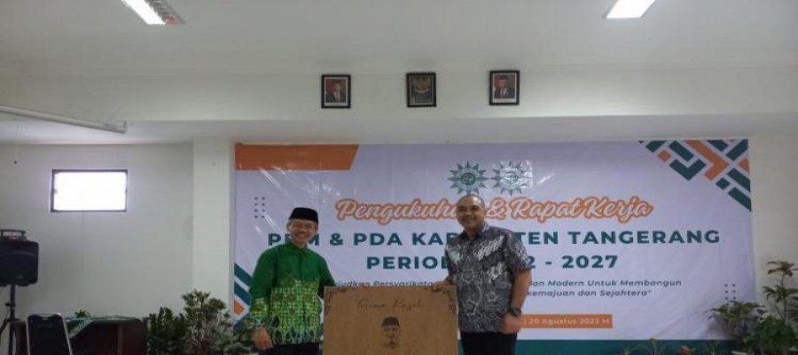 Pengukuhan dan Rapat Kerja PDM & PDA Kabupaten Tangerang Periode 2022-2027