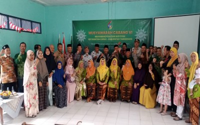 Musycab ke-6 PCM dan PCA Curug Kab. Tangerang Sukses Digelar